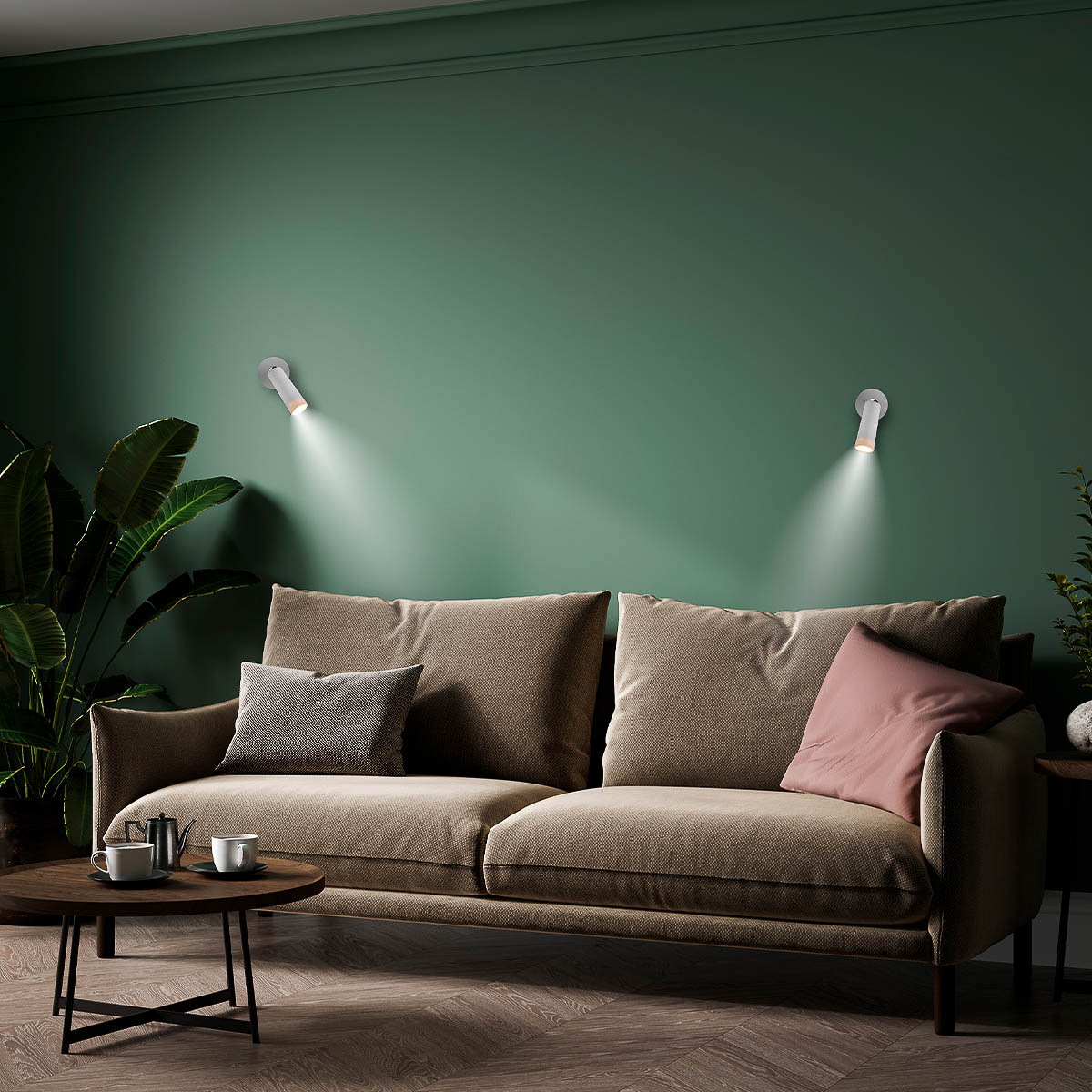 AVANLO Lampada Da Parete LED A Batteria – Senza Fili, Dimmerabile Con Telecomando, 3 Colori, Rotazione 360° E Base Magnetica
